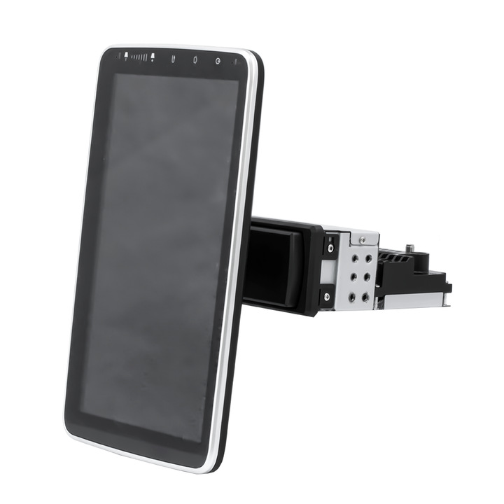 360-Degree Rotating Android Multimedia Bluetooth Central Control with Large Screen - Image 3