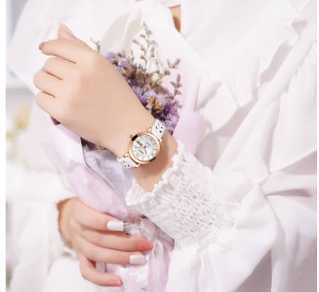 Waterproof Dual Calendar Women's Alloy Quartz Watch with Night Light Feature - Image 7