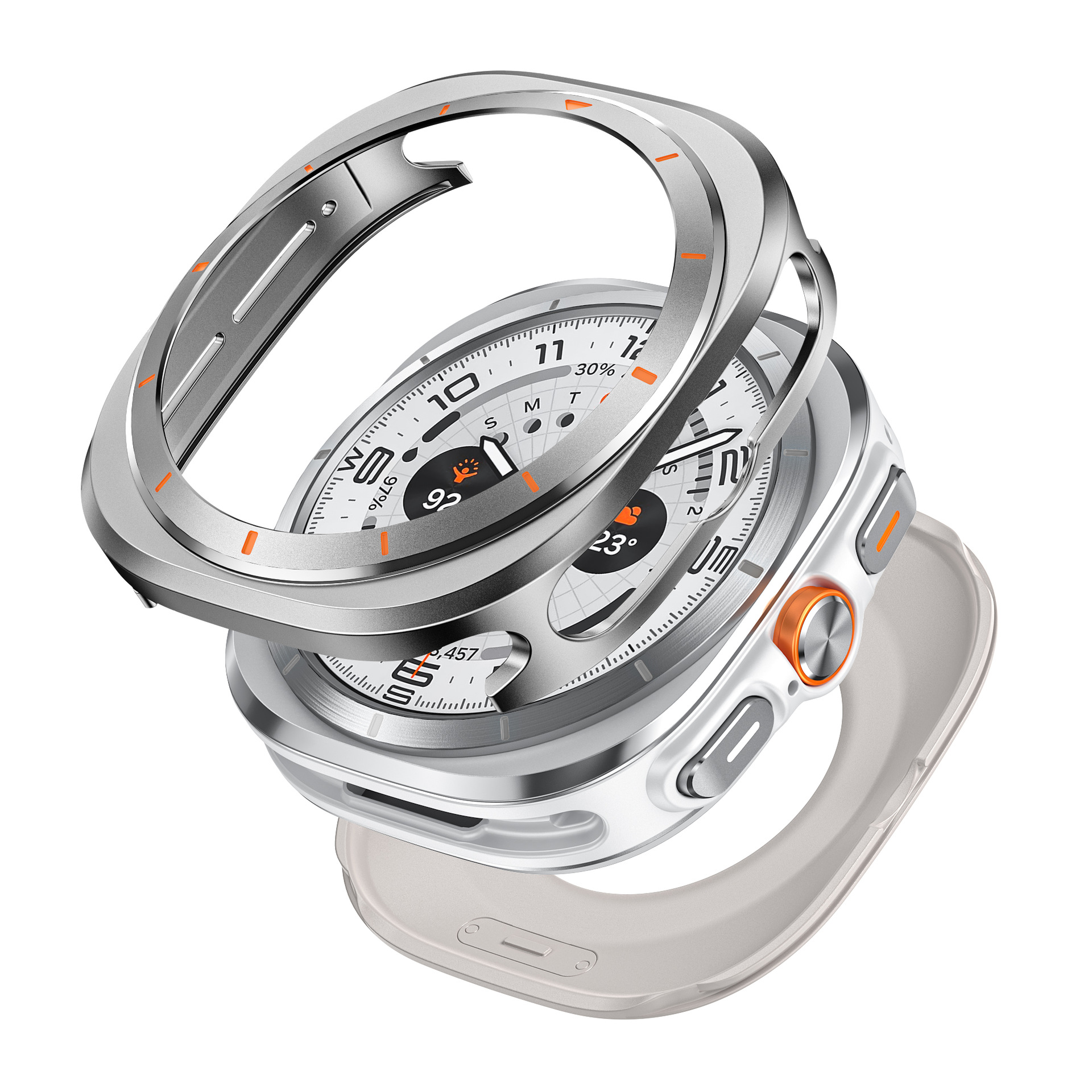 Durable Original Metal Protective Case for Applicable Watch - Image 5