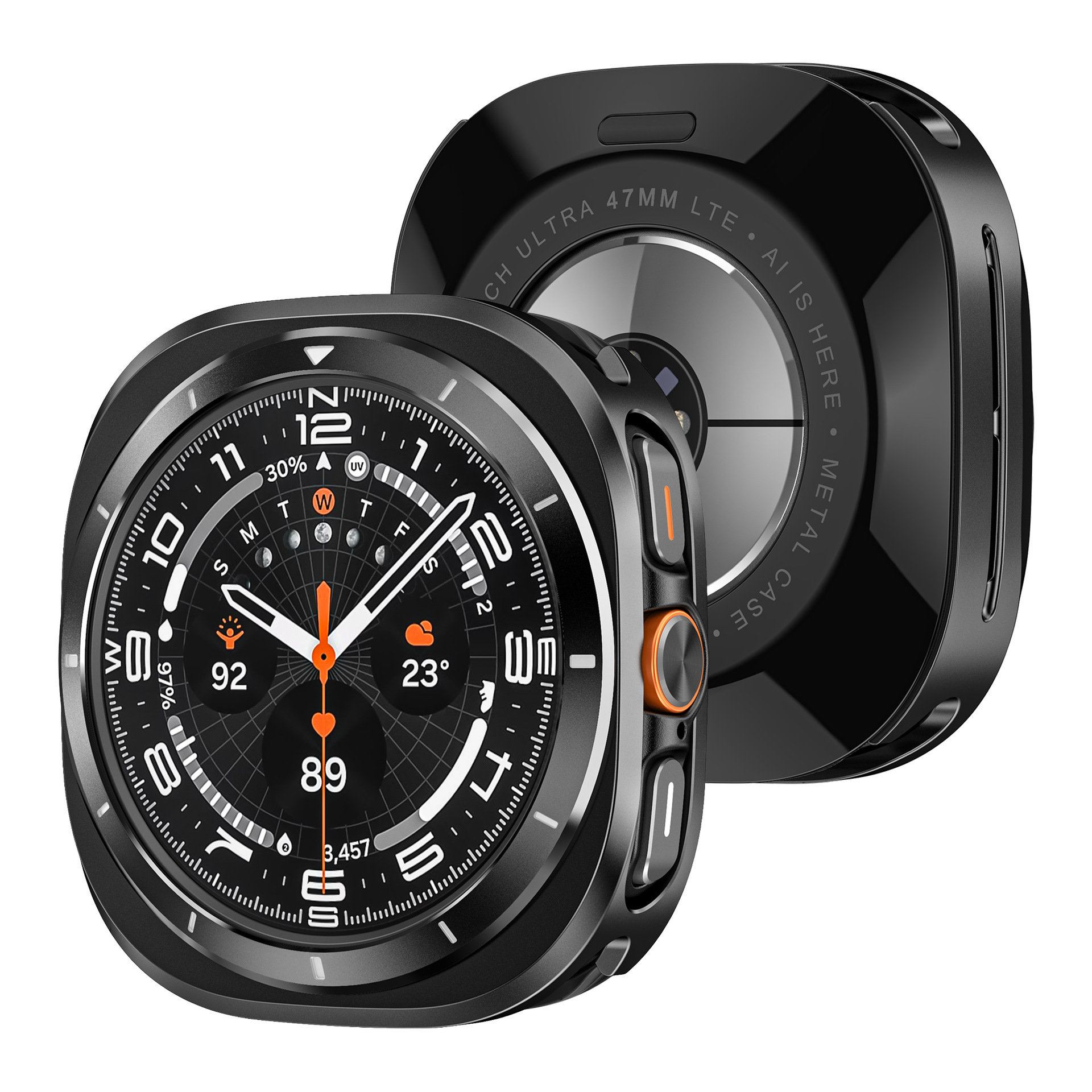 Durable Original Metal Protective Case for Applicable Watch - Image 10