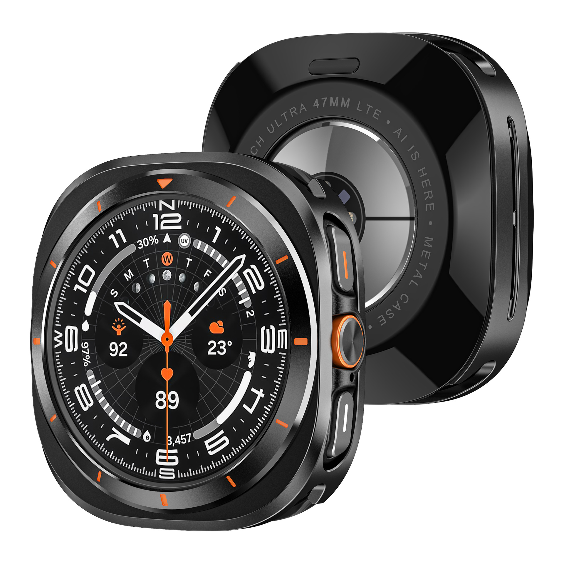 Durable Original Metal Protective Case for Applicable Watch - Image 11