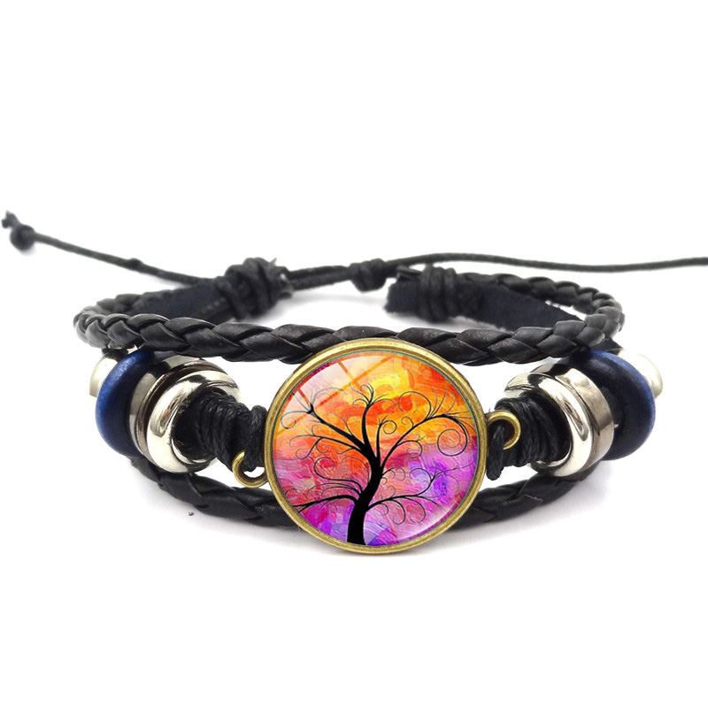 Handmade Tree of Life Bracelet - Multilayer Braided Jewelry for Unique Style - Image 4