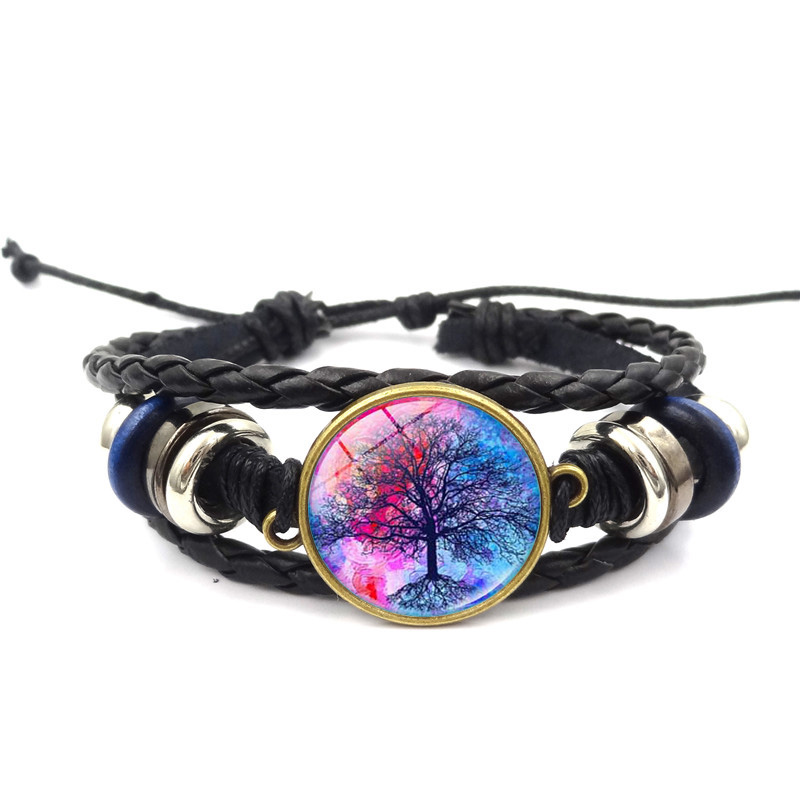 Handmade Tree of Life Bracelet - Multilayer Braided Jewelry for Unique Style - Image 5