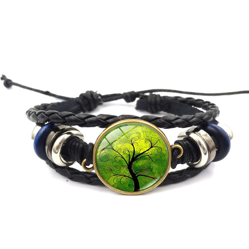 Handmade Tree of Life Bracelet - Multilayer Braided Jewelry for Unique Style - Image 7