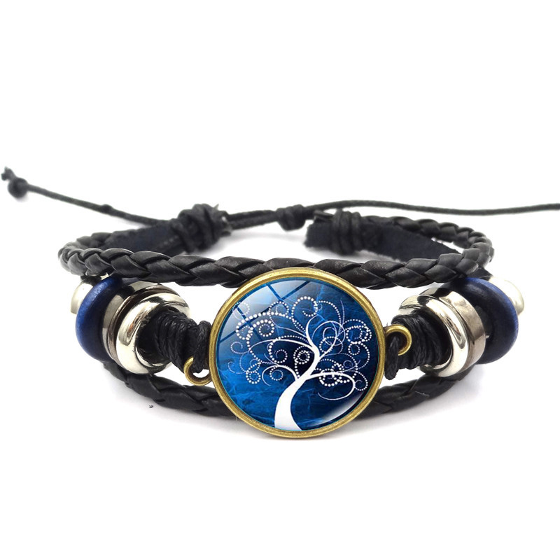 Handmade Tree of Life Bracelet - Multilayer Braided Jewelry for Unique Style - Image 8