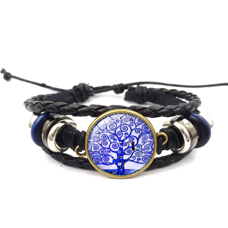 Handmade Tree of Life Bracelet - Multilayer Braided Jewelry for Unique Style - Image 9