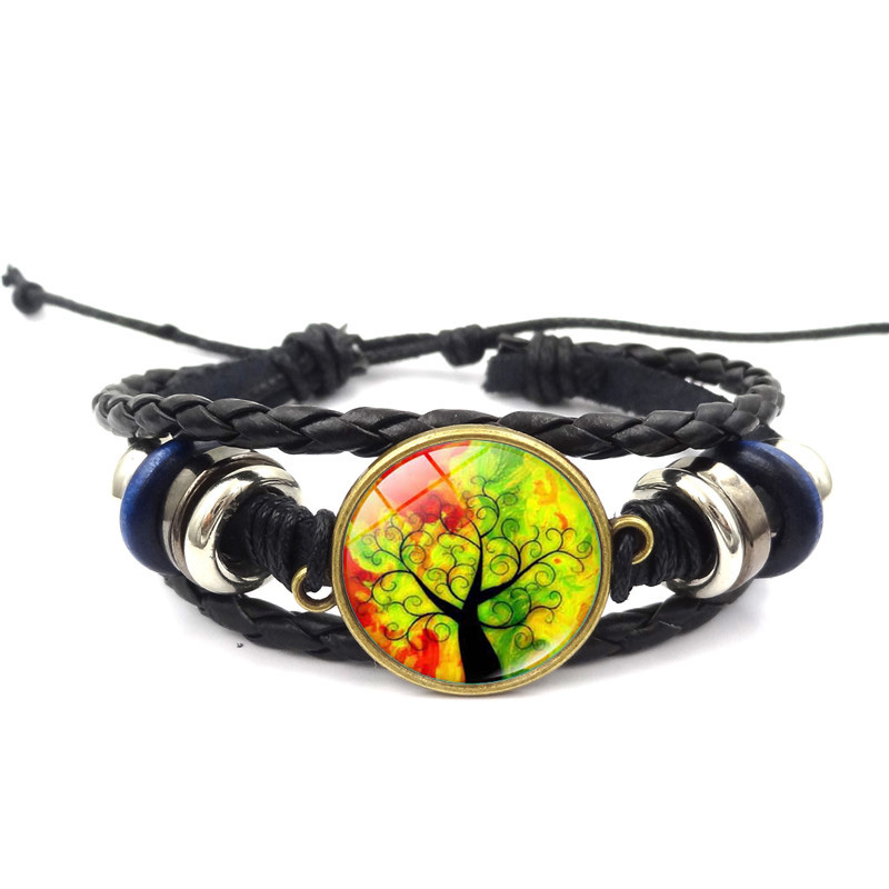 Handmade Tree of Life Bracelet - Multilayer Braided Jewelry for Unique Style - Image 11