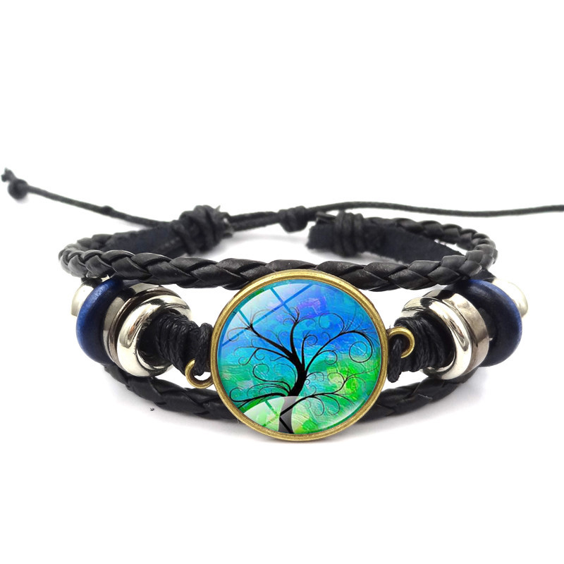 Handmade Tree of Life Bracelet - Multilayer Braided Jewelry for Unique Style - Image 12