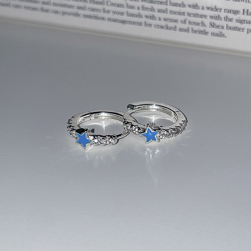 XINGX Women's Colorful Five-pointed Star Ear Clip - Stylish Accessory - Image 7