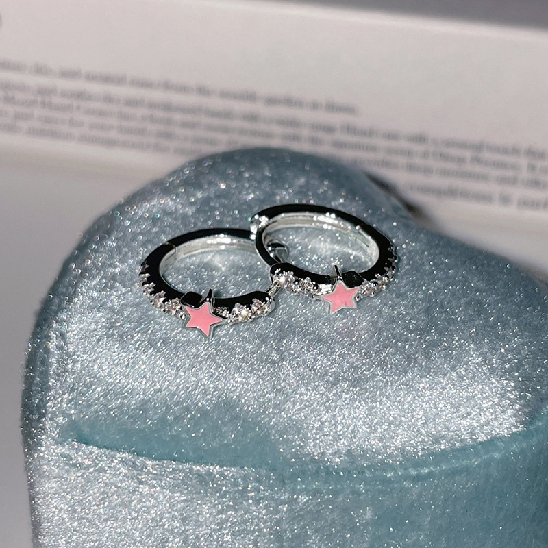 XINGX Women's Colorful Five-pointed Star Ear Clip - Stylish Accessory - Image 8