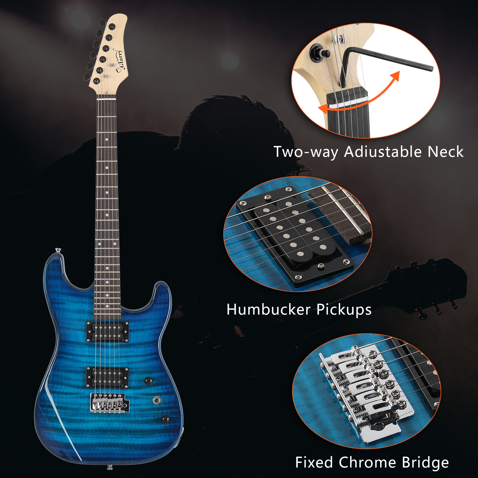 ST Electric Guitar and Speaker Set - Ultimate Music Experience Awaits! - Image 13