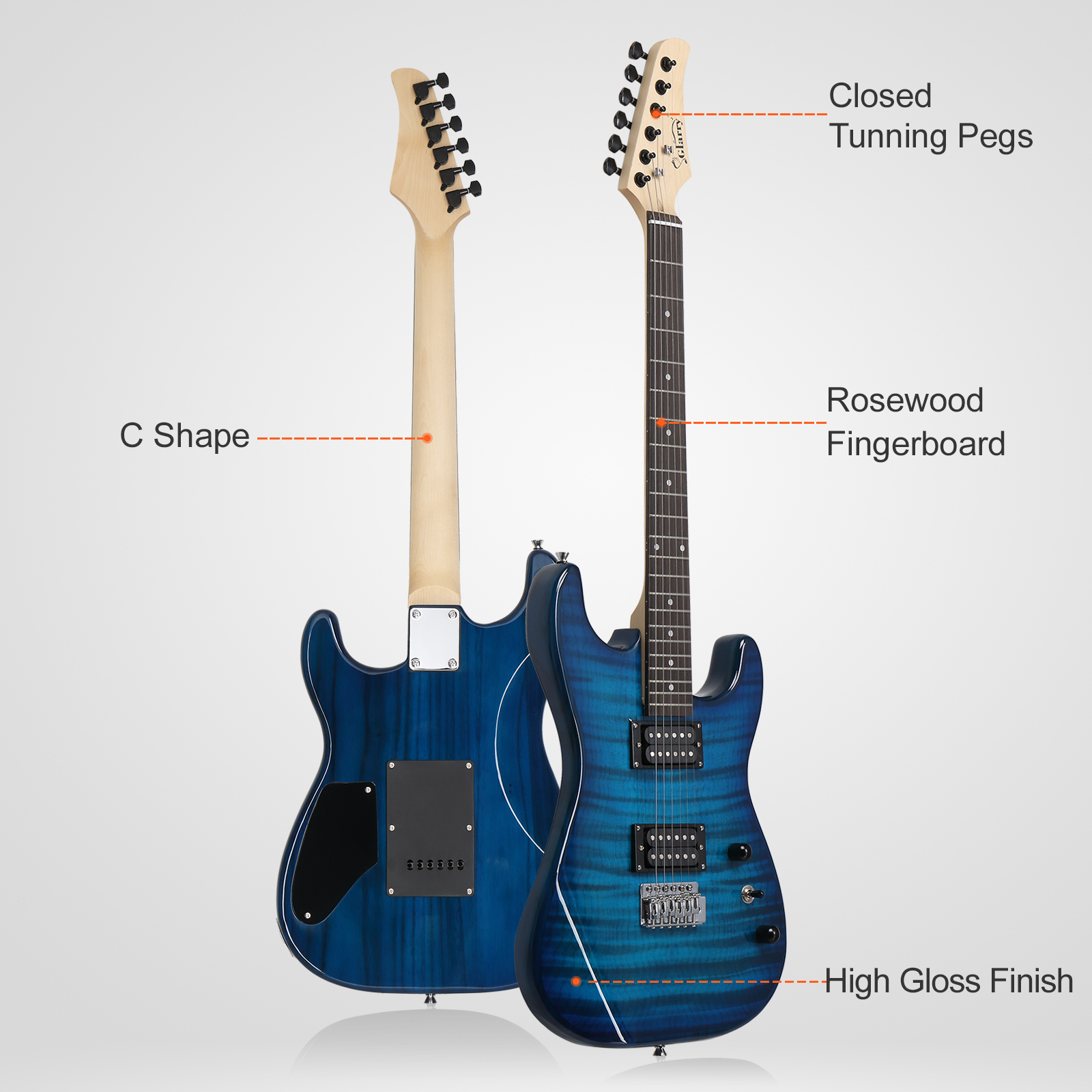 ST Electric Guitar and Speaker Set - Ultimate Music Experience Awaits! - Image 23