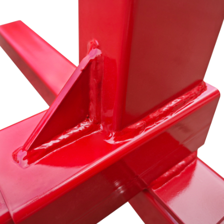 Heavy Duty Engine Stand 750LBS Capacity, 360° Rotating Engine Run Stand with 3 Casters for Auto Repair & Motorcycle Maintenance - Red - Image 10