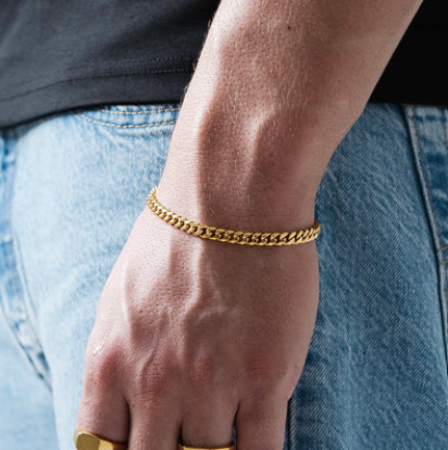 Stylish Cuban Bracelet - Premium Quality for Timeless Elegance - Image 3