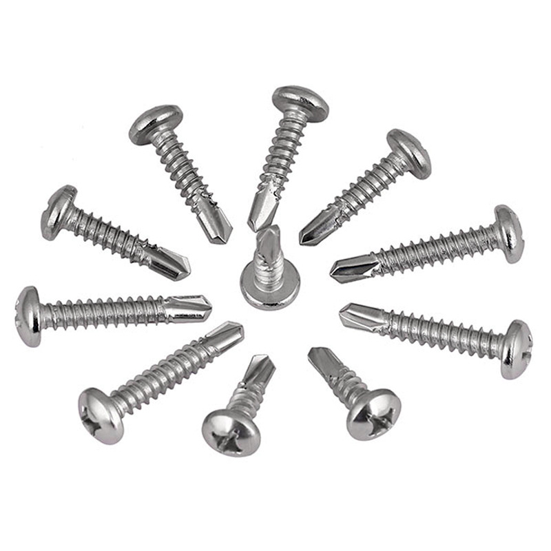 Stainless Steel Coiled Hair Drill Tail Screws with Cross Recess Design - Image 21