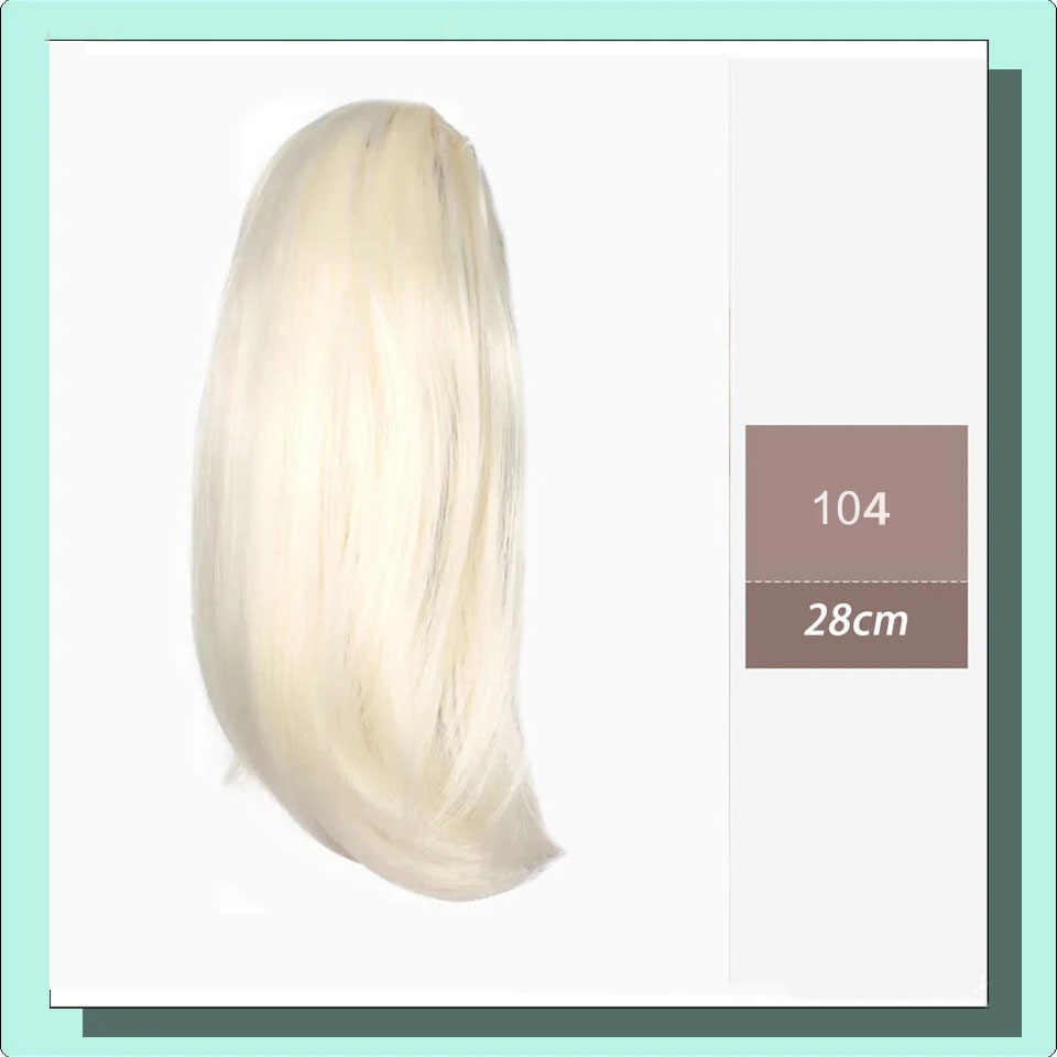 Clip-on Short Inner Buckle Wig Ponytail for Women - Effortless Style - Image 4