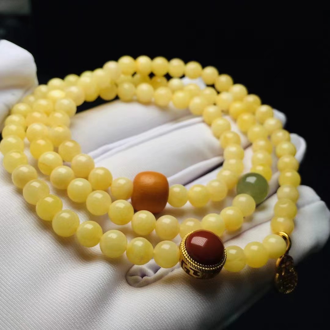 Women's Natural Beeswax Multi-Circle Bracelet - Eco-Friendly & Stylish Accessory - Image 6