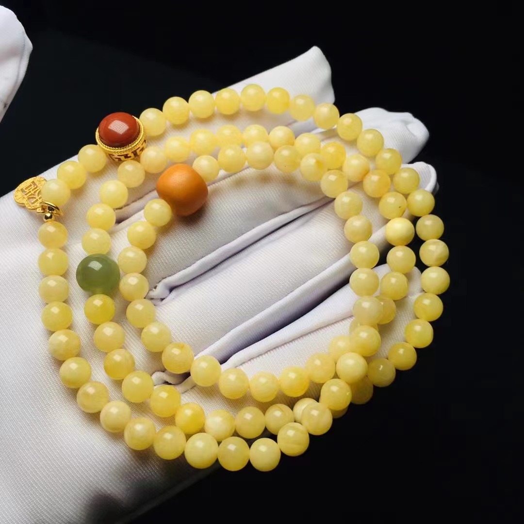 Women's Natural Beeswax Multi-Circle Bracelet - Eco-Friendly & Stylish Accessory - Image 7