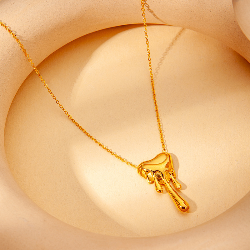 Vibrant Candy Love Heart Color Gem Necklace - Fashionable Jewelry Accessory - Image 12