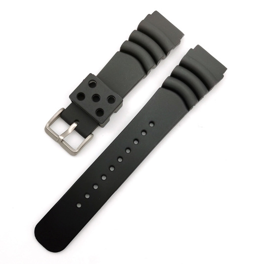 Diving Waterproof Silicone TPU Watch Strap for Ultimate Durability - Image 3