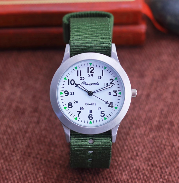 Stylish Waterproof Canvas Quartz Watch for Girls and Boys - Image 7