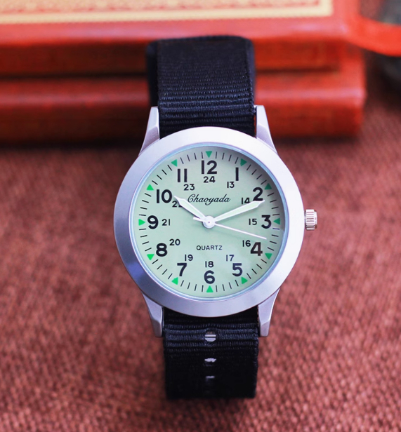Stylish Waterproof Canvas Quartz Watch for Girls and Boys - Image 8