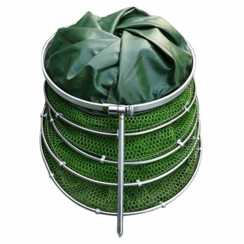 Heavy-Duty Steel Ring Fishing Net Pocket - Glued, Thickened, Quick-Drying, Anti-Hanging - Image 4