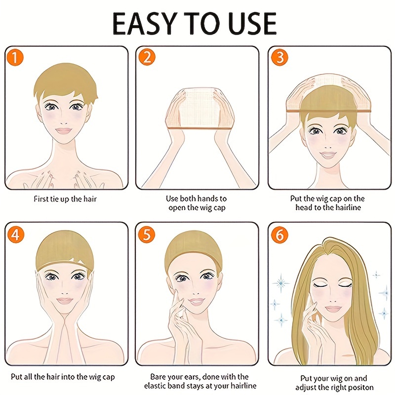 Chic 26-Inch Synthetic Wig with Straight Heat-Resistant Black Hair, Non-Toxic Design, Bangs & Rose Net Cap - Perfect for Any Occasion - Image 2