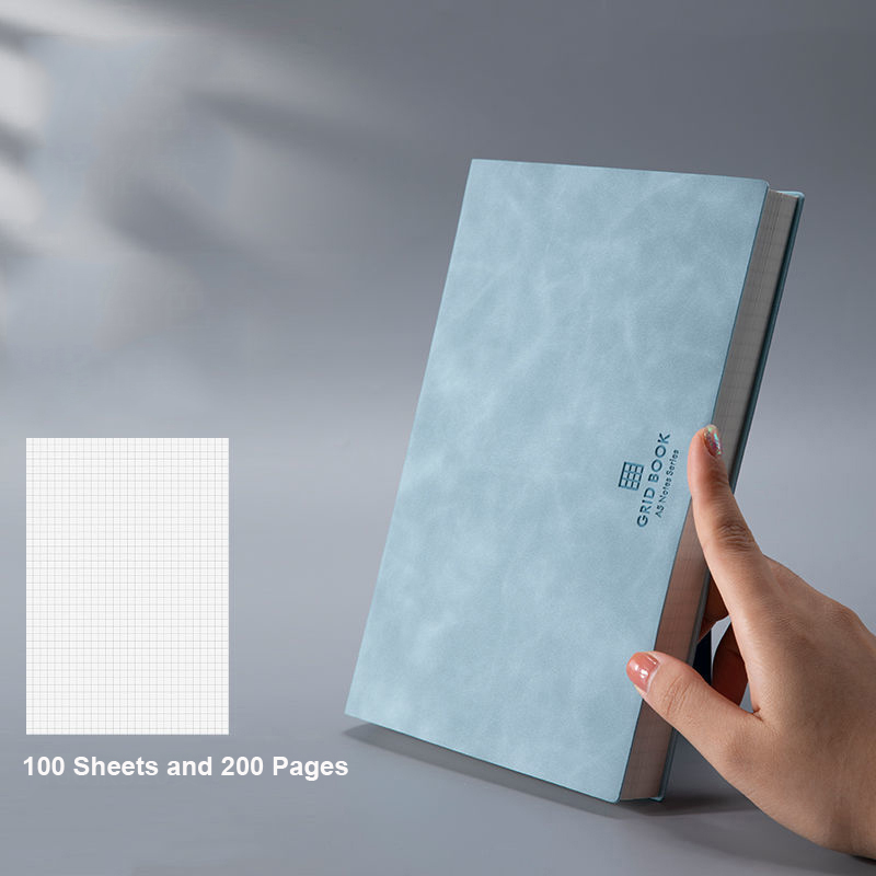 Hand-Painted Square Grid Book - Simple & Stylish Ins Design for Your Collection - Image 4