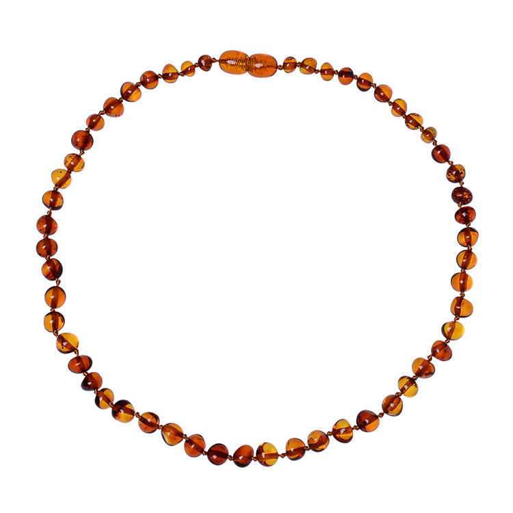 Amber Baby Necklace DIY Polo - Handcrafted Teething Relief for Your Little One - Image 5
