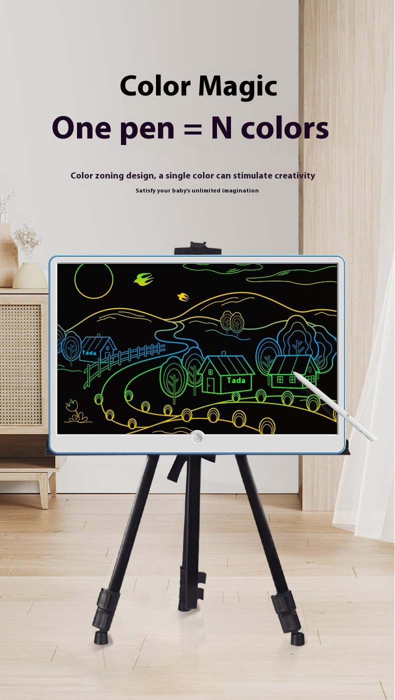 LCD Charging Small Blackboard for Kids - Drawing Board & Graffiti Fun - Image 6