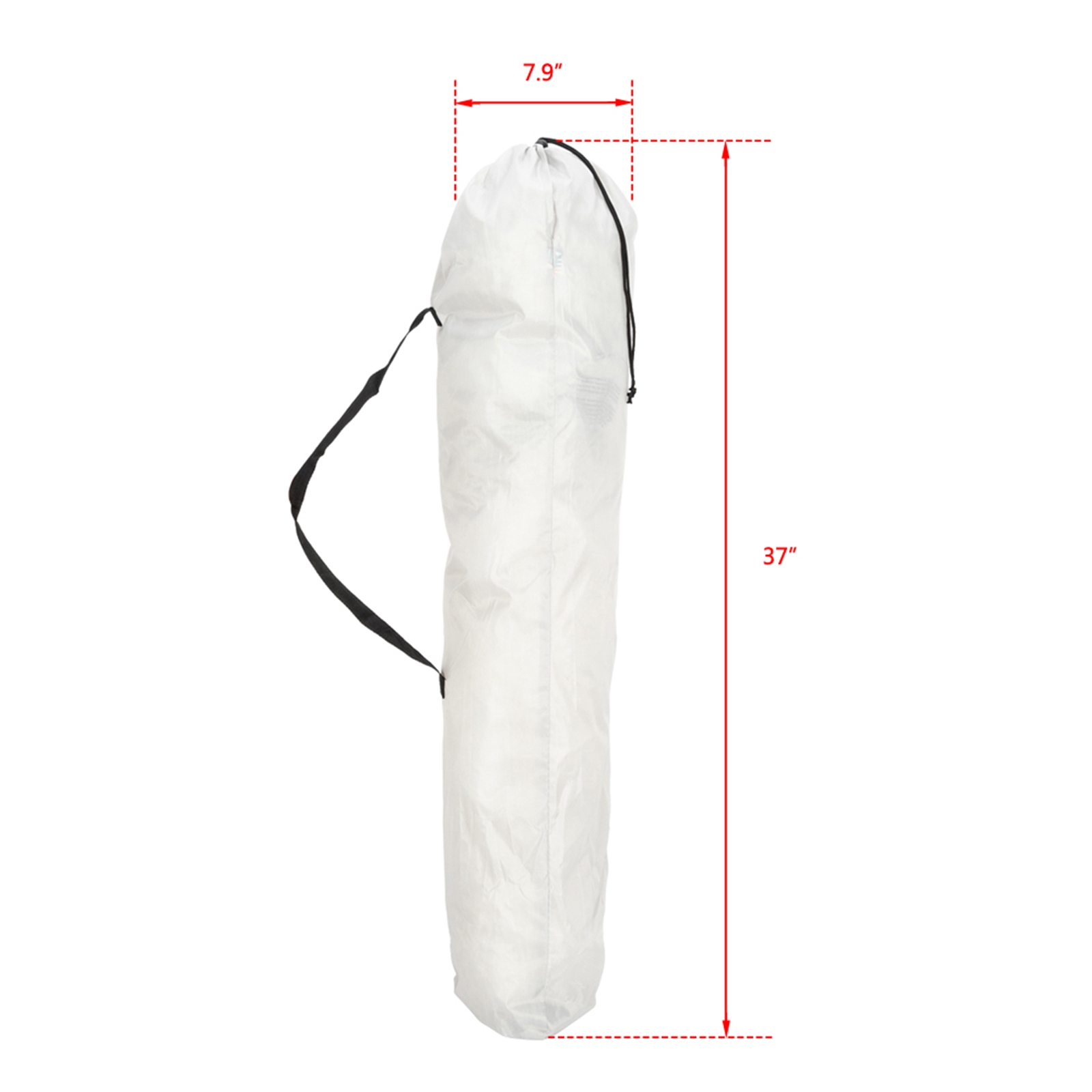 Durable Grey Iron Frame Camping Chair in Off-White Color - Image 21