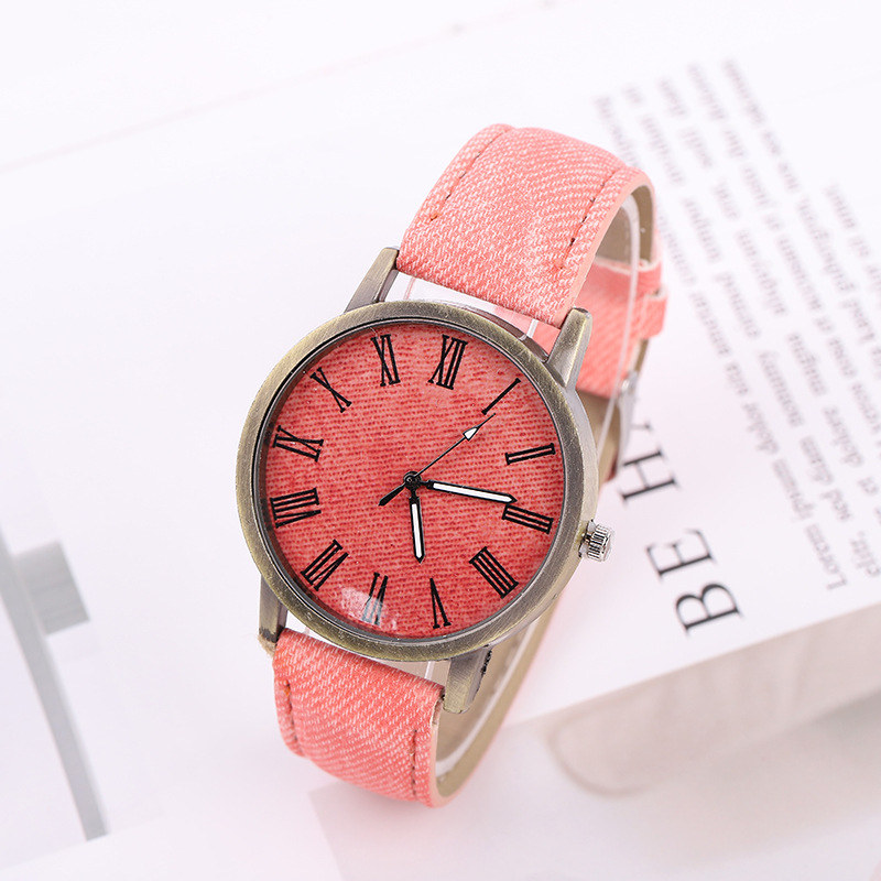 Stylish Women's Casual Denim Belt Quartz Watch for Everyday Elegance - Image 10