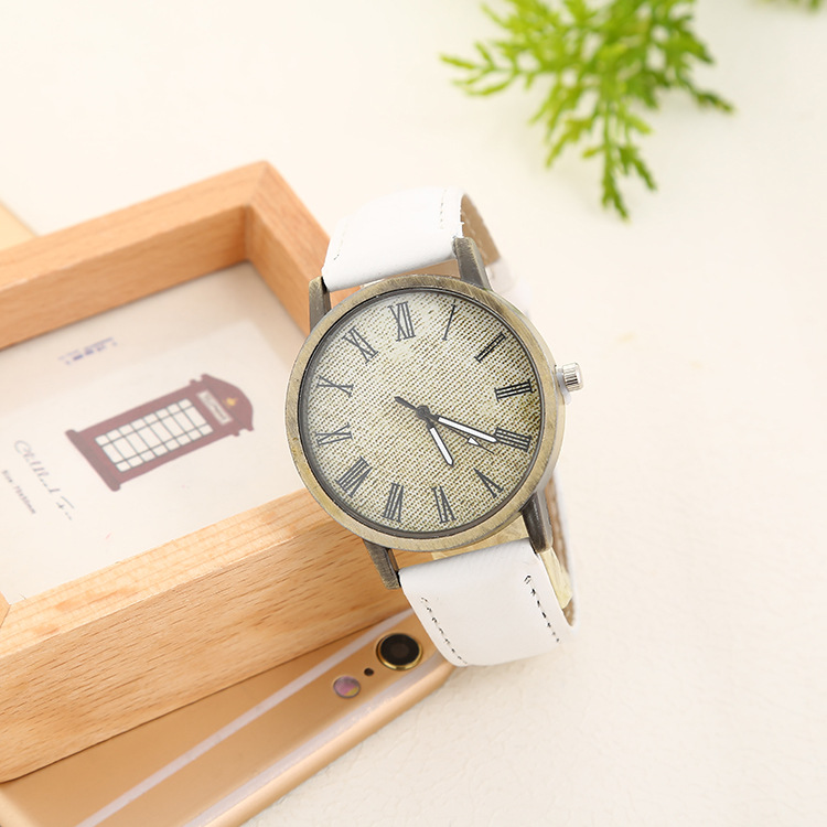 Stylish Women's Casual Denim Belt Quartz Watch for Everyday Elegance - Image 11
