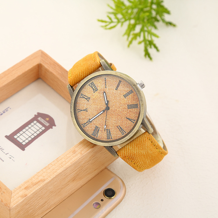 Stylish Women's Casual Denim Belt Quartz Watch for Everyday Elegance - Image 13
