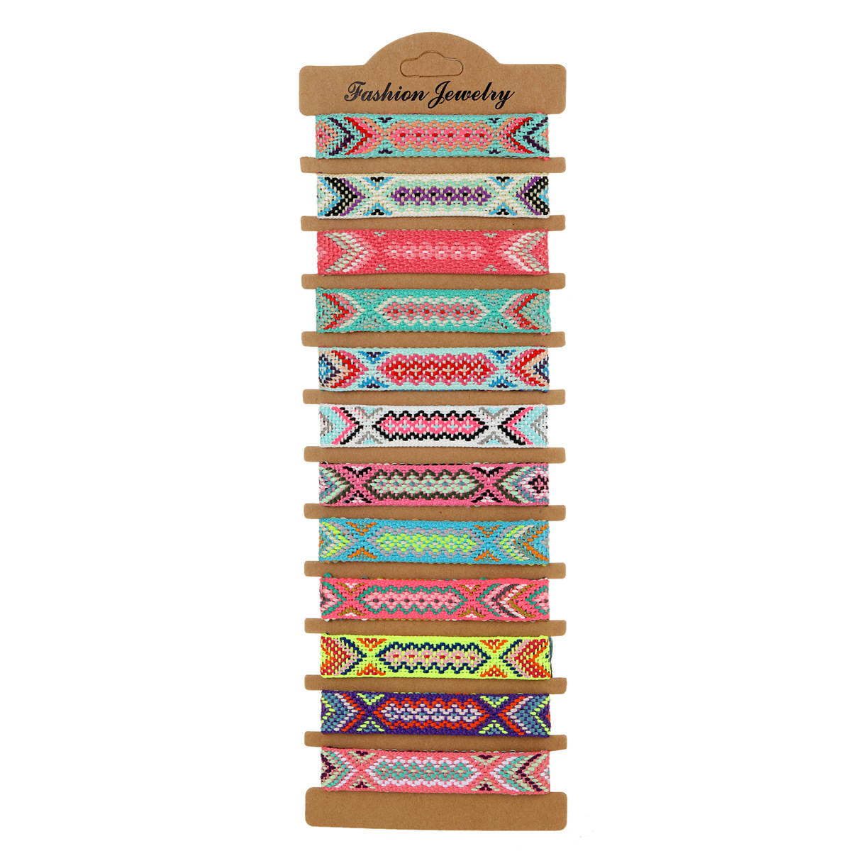 Bohemian Woven Friendship Bracelet Set for Women - Ethnic Style - Image 4
