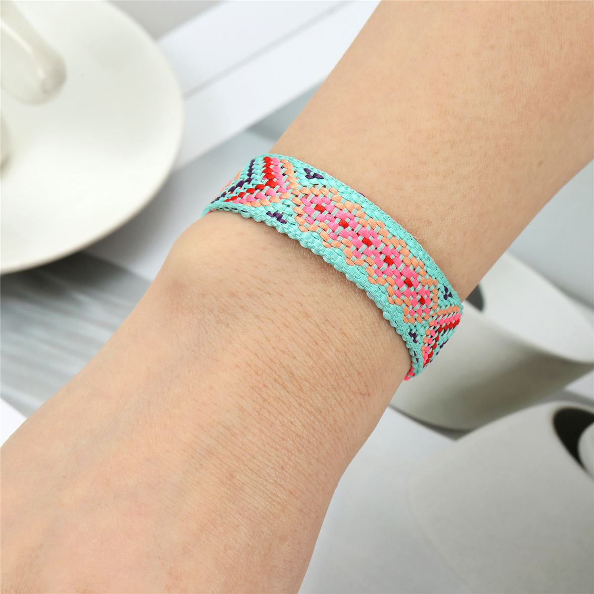 Bohemian Woven Friendship Bracelet Set for Women - Ethnic Style - Image 7
