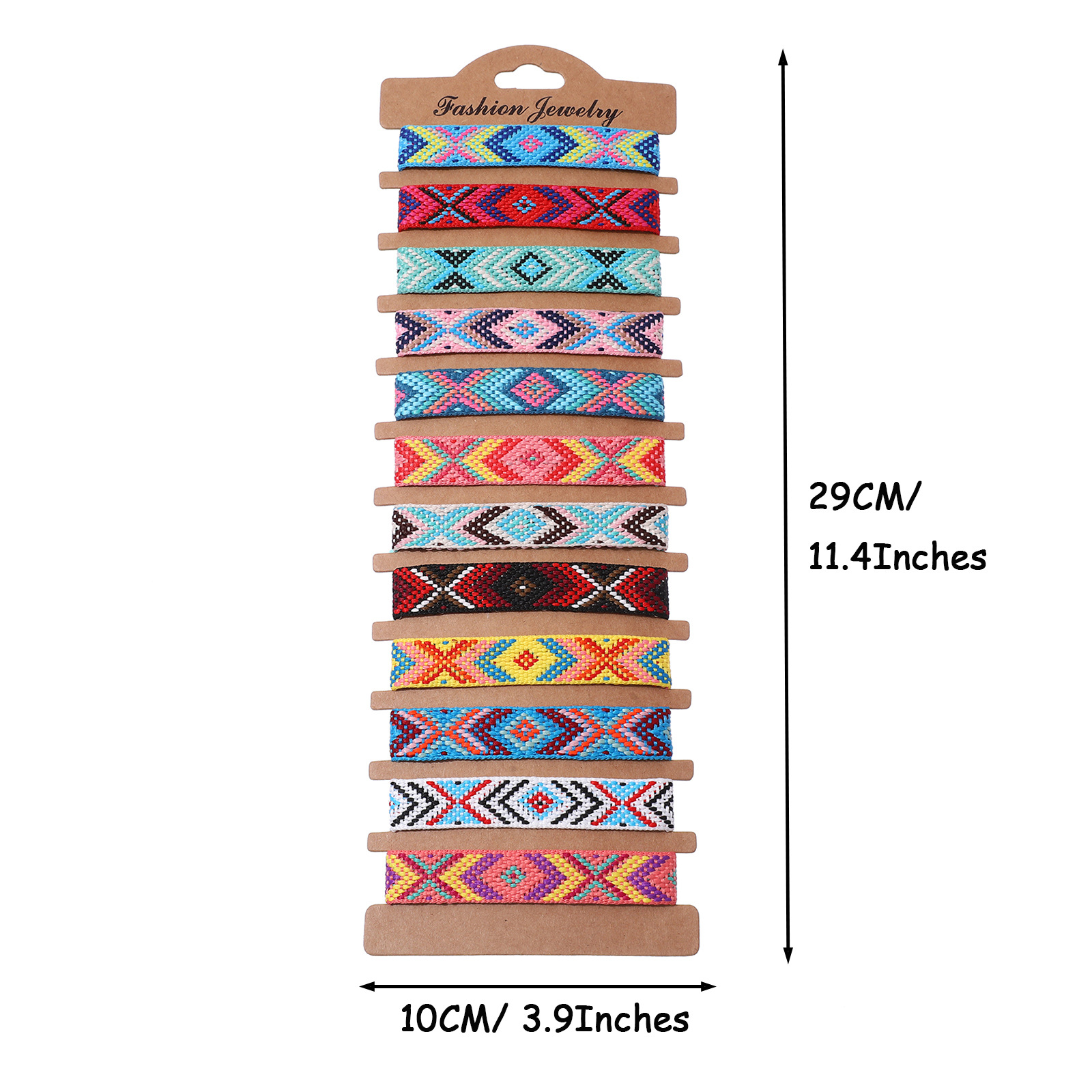 Bohemian Woven Friendship Bracelet Set for Women - Ethnic Style - Image 10