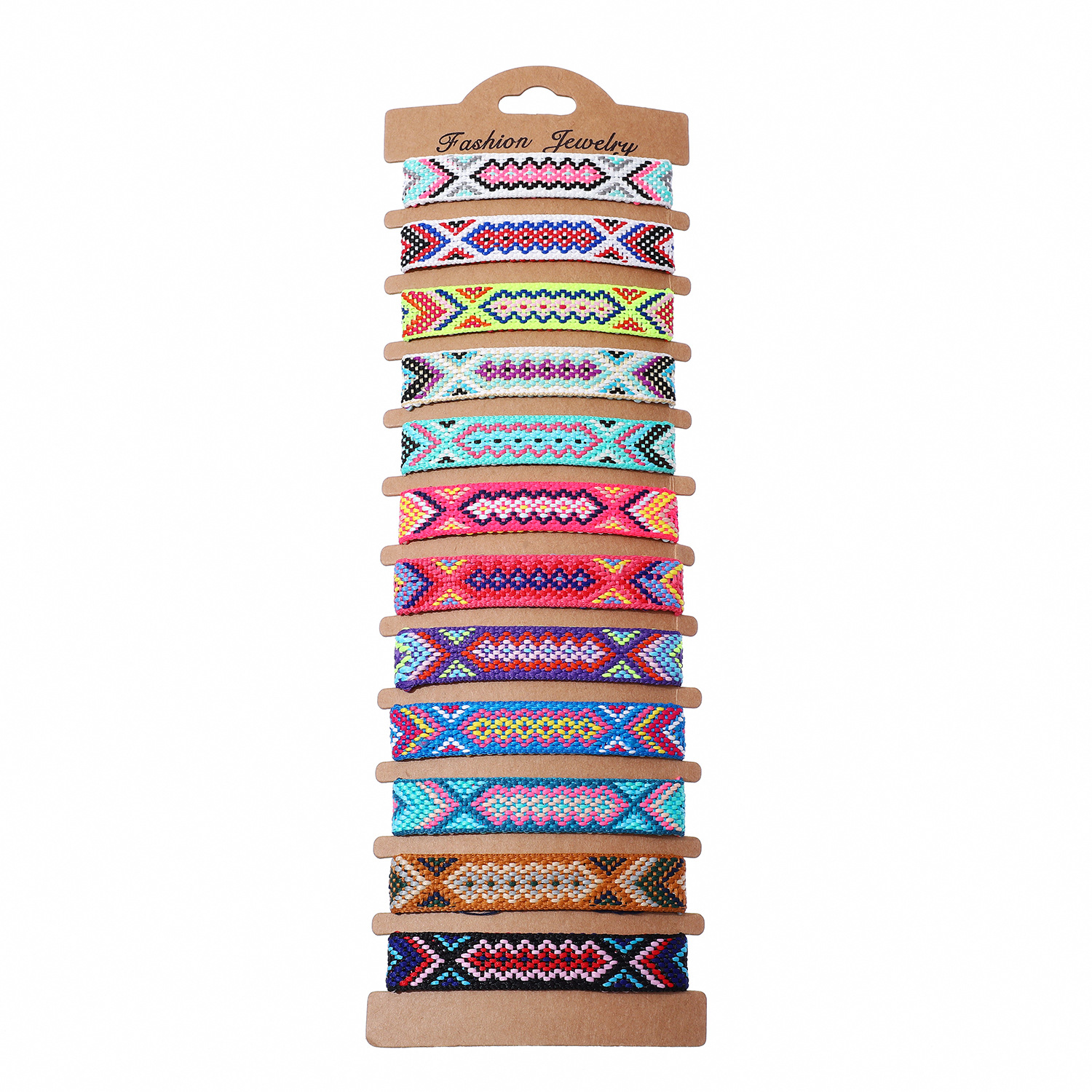 Bohemian Woven Friendship Bracelet Set for Women - Ethnic Style - Image 11