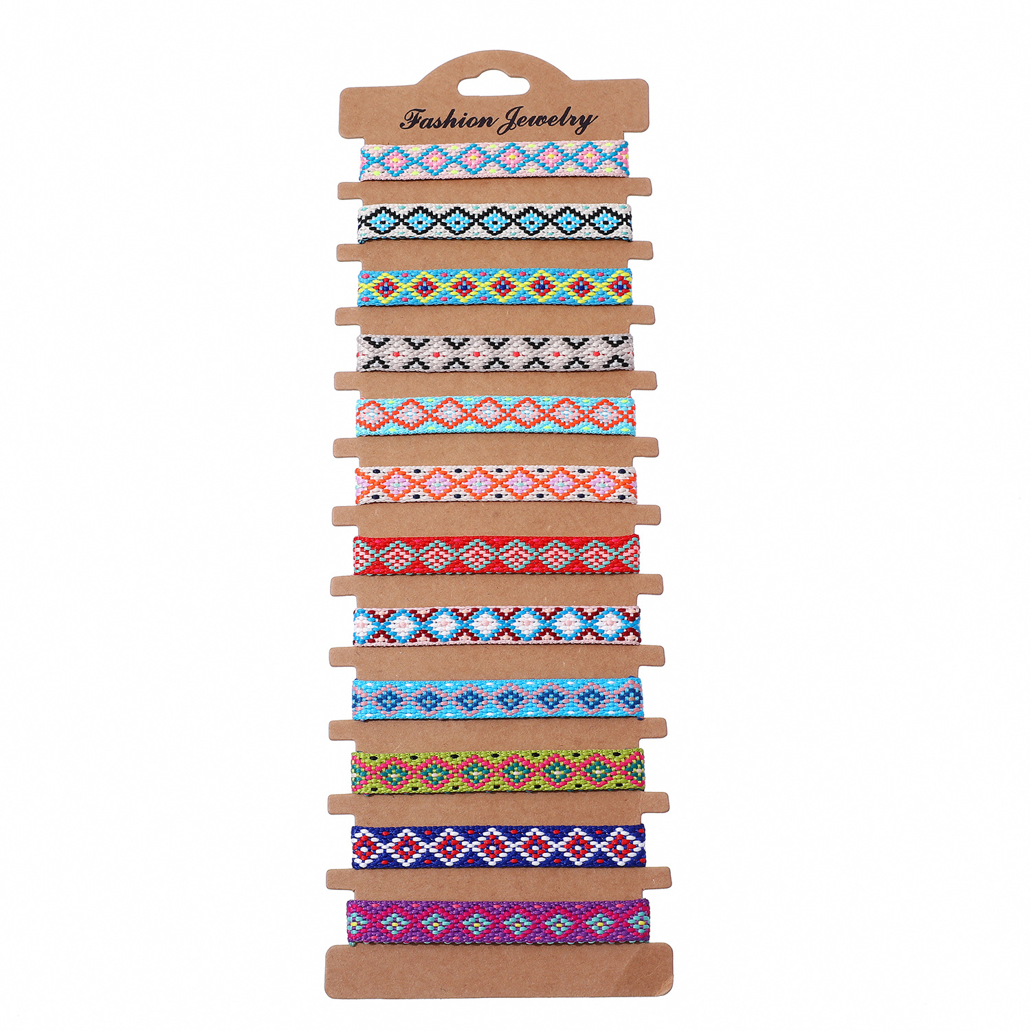 Bohemian Woven Friendship Bracelet Set for Women - Ethnic Style - Image 14