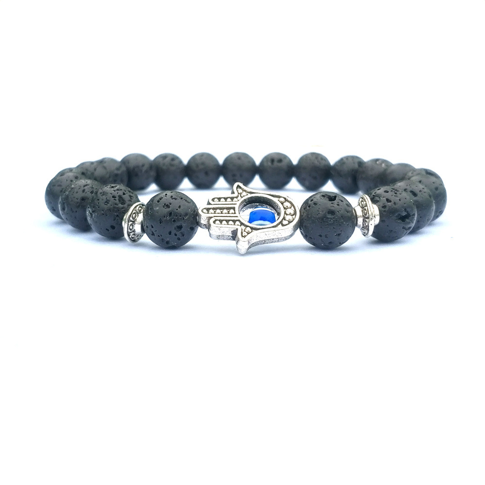 Bergamot Evil Eye Stone Bracelet - Stylish Protection & Unique Design - Image 6