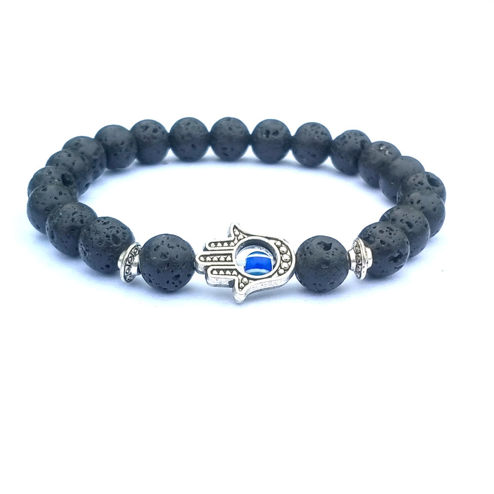 Bergamot Evil Eye Stone Bracelet - Stylish Protection & Unique Design - Image 7