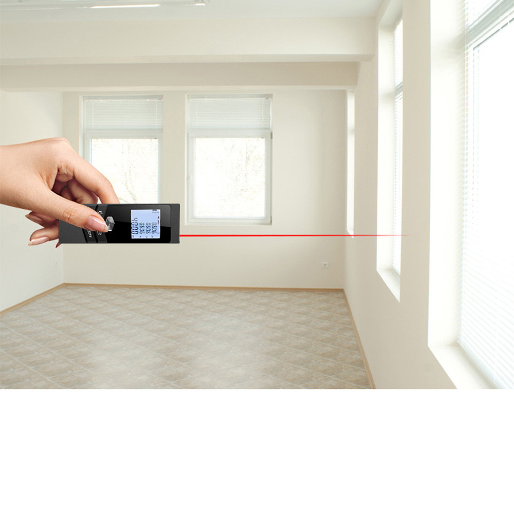 High-Precision Mini Aluminum Alloy Laser Ruler | Infrared Laser Measuring Tool - Image 5