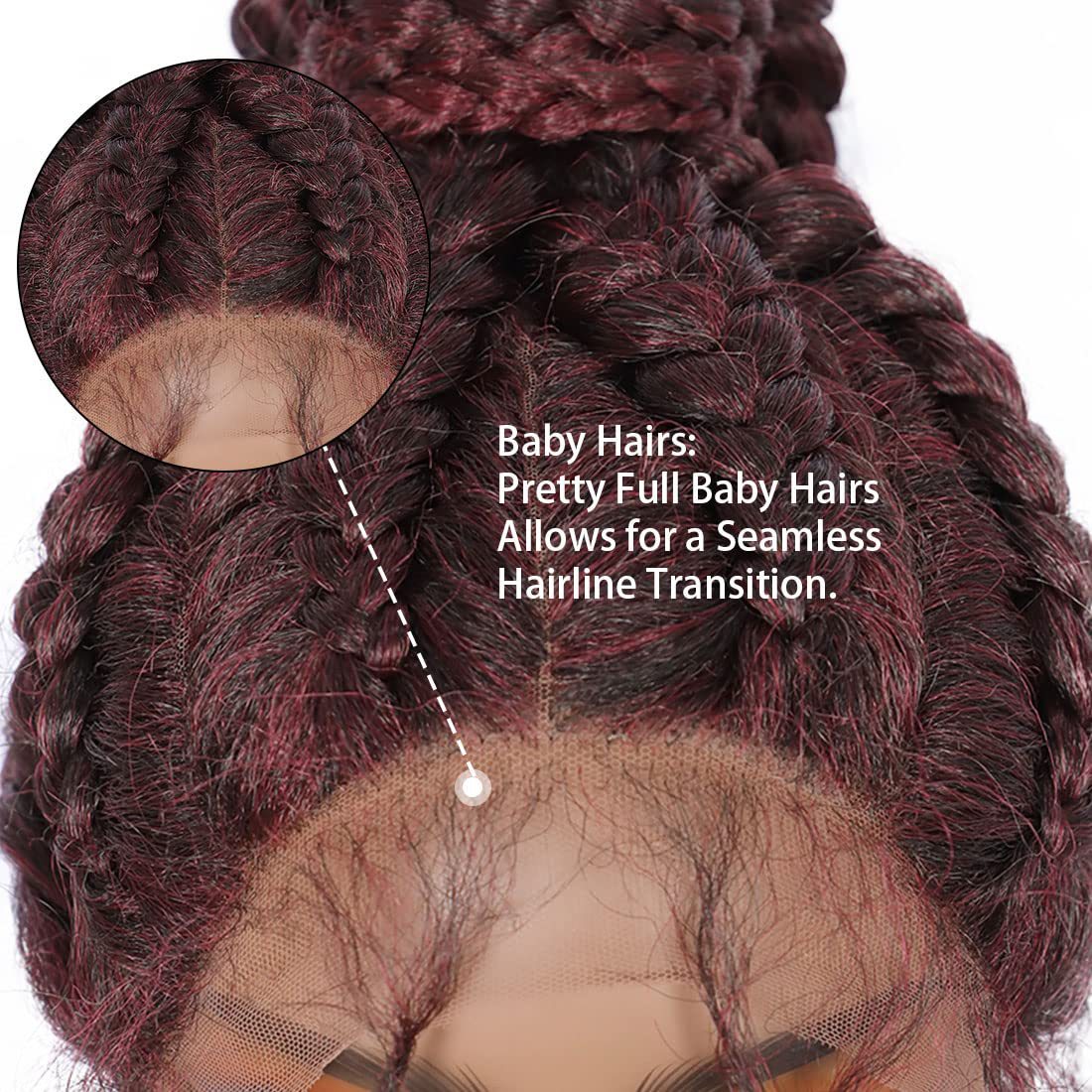 Hand-woven Eight Braids Lace Head Cap - Stylish and Comfortable Accessory - Image 7