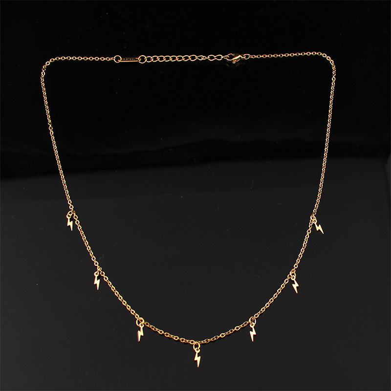 Charming Female Stainless Steel Star Small Pendant Necklace for Elegance