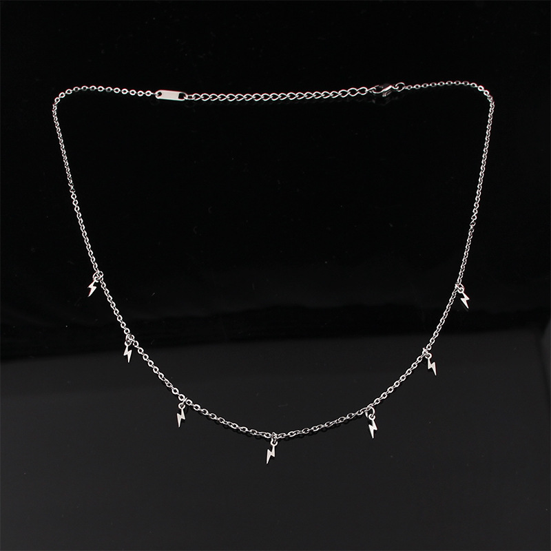 Charming Female Stainless Steel Star Small Pendant Necklace for Elegance - Image 2