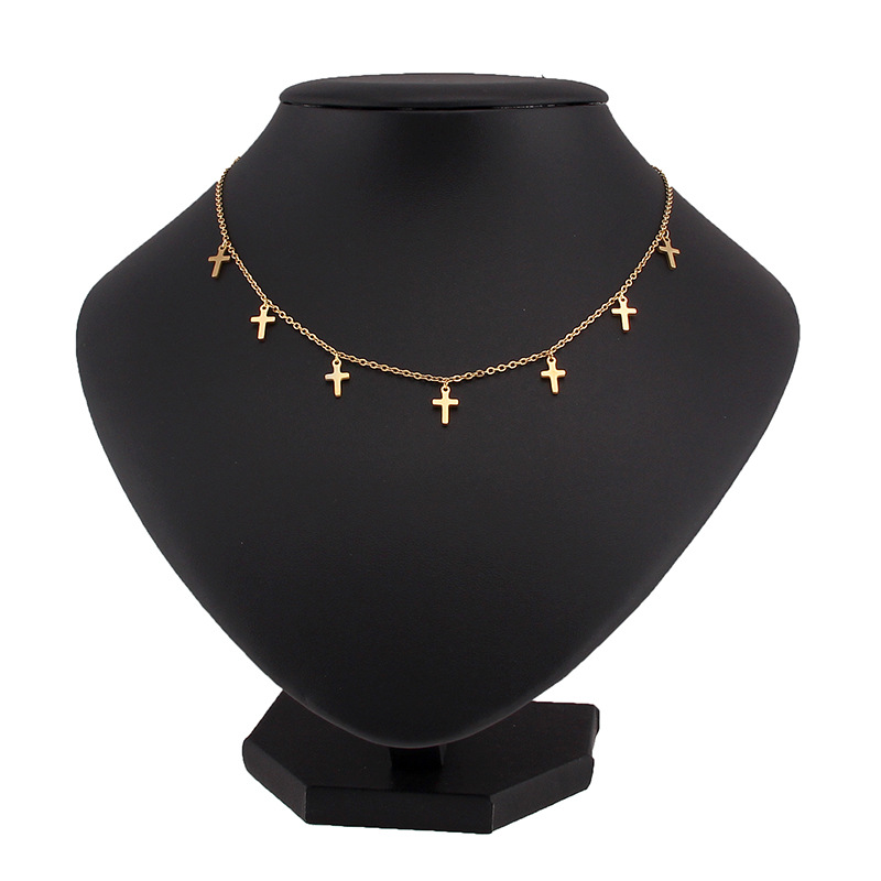 Charming Female Stainless Steel Star Small Pendant Necklace for Elegance - Image 3