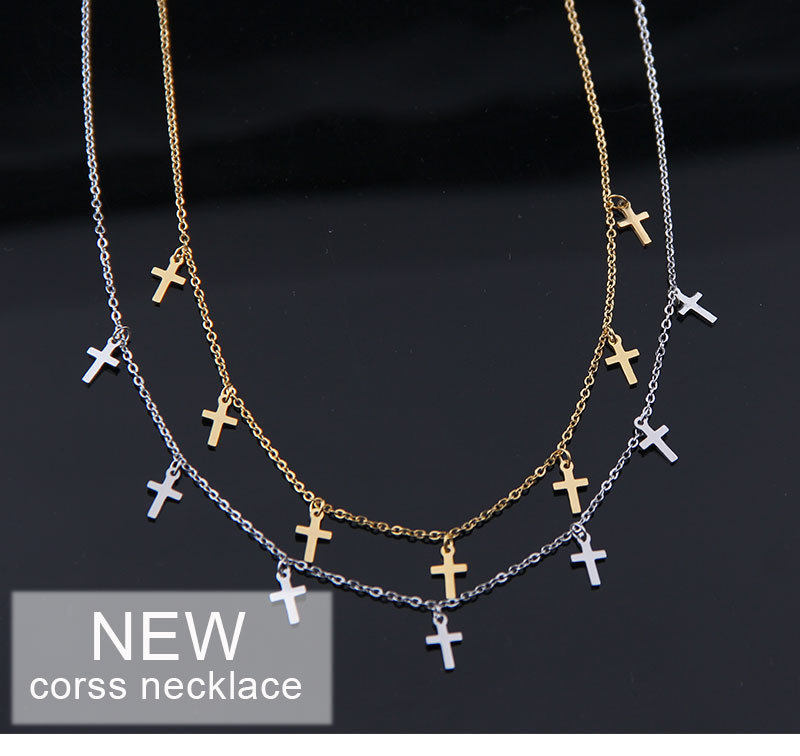 Charming Female Stainless Steel Star Small Pendant Necklace for Elegance - Image 26