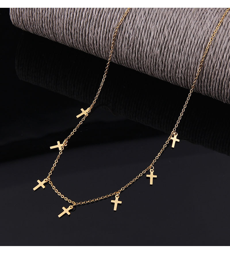 Charming Female Stainless Steel Star Small Pendant Necklace for Elegance - Image 27