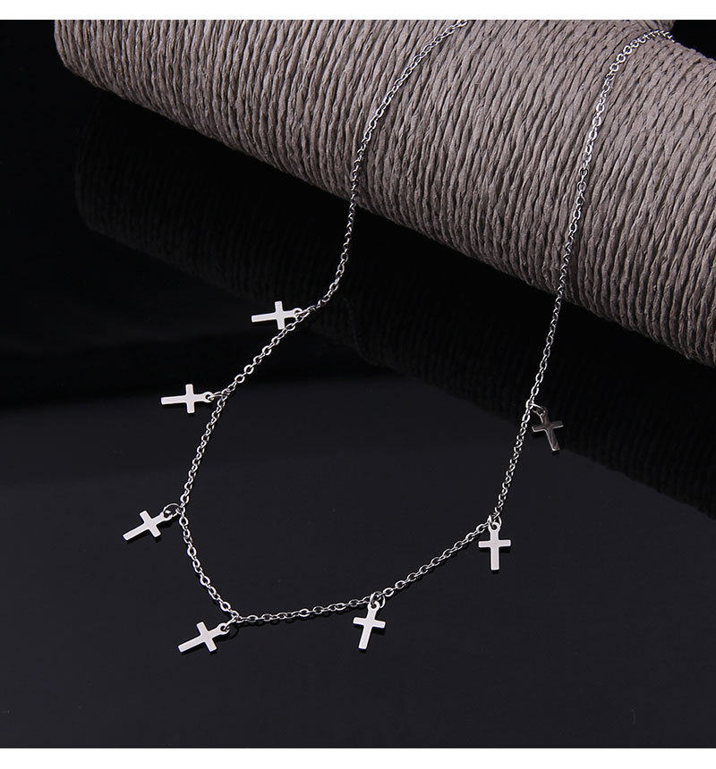 Charming Female Stainless Steel Star Small Pendant Necklace for Elegance - Image 28
